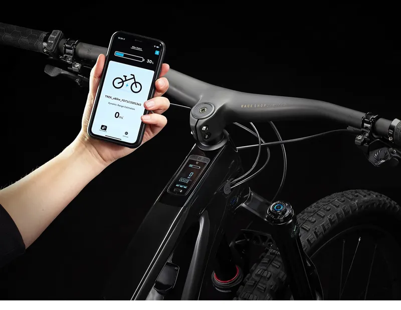 Trek Fuel Exe 9.8 XT Electric Mountain Bike in Smoke-1